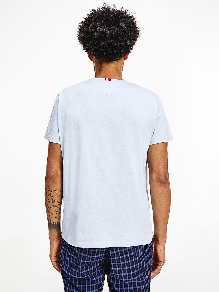 TOMMY HILFIGER | T Shirt Essential Center | blau