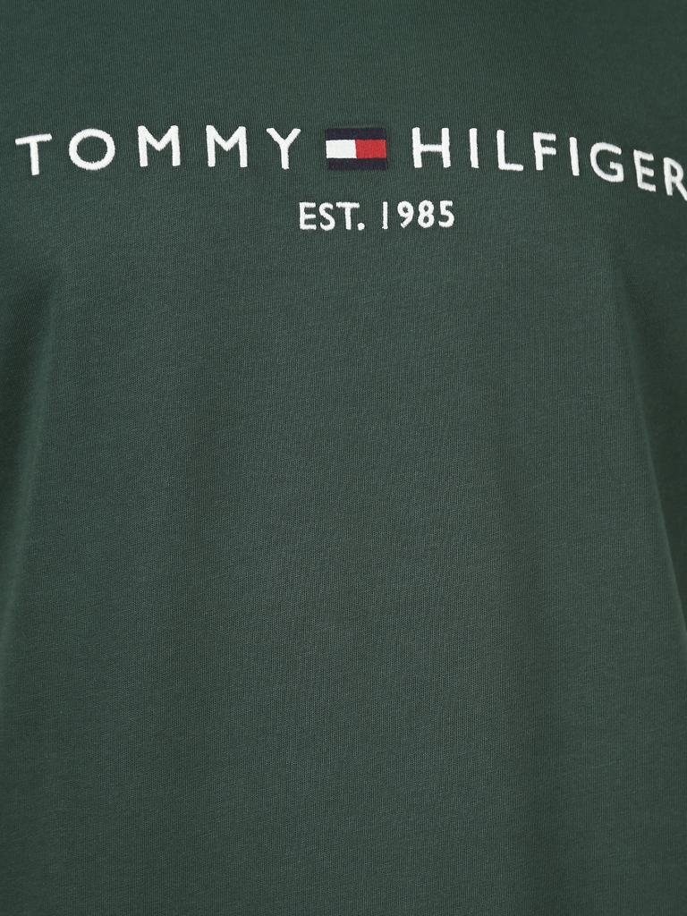 TOMMY HILFIGER | T Shirt Regular Fit  | grün