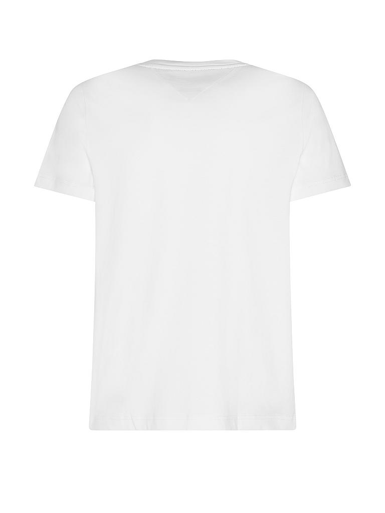 TOMMY HILFIGER | T Shirt Regular Fit | weiß