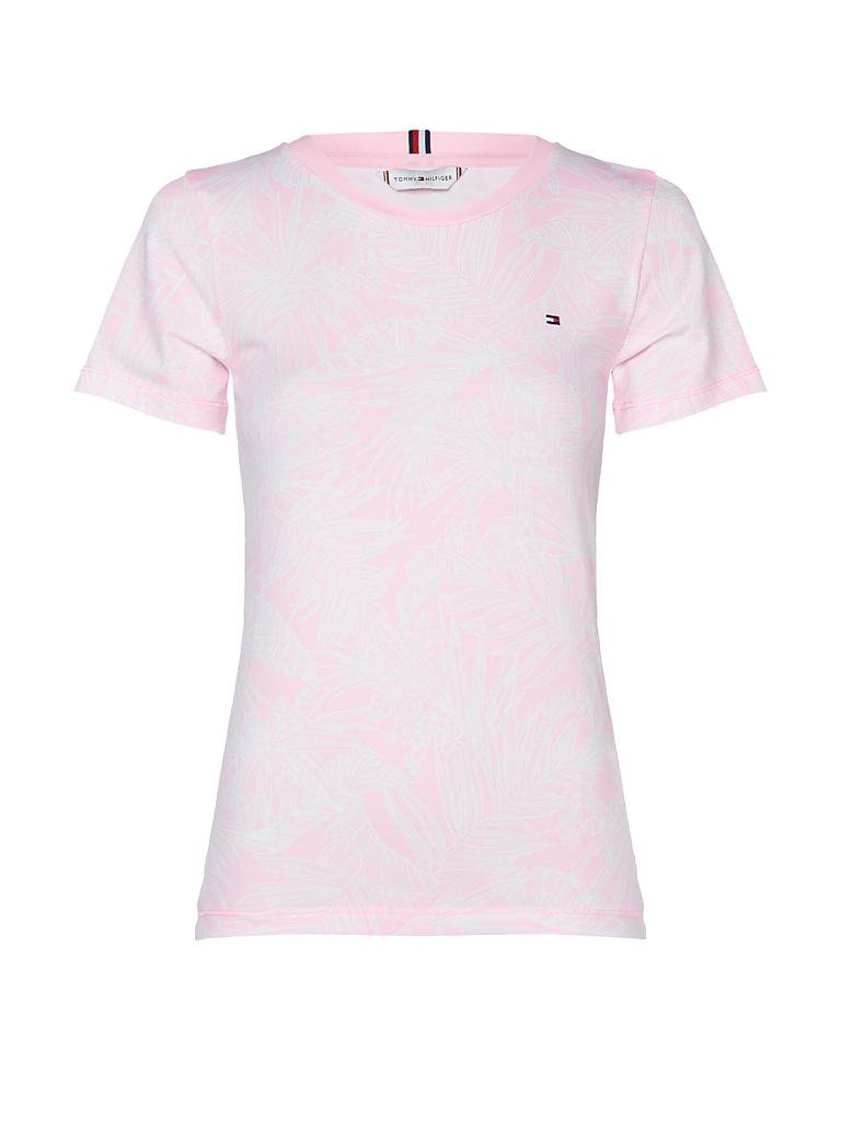 TOMMY HILFIGER | T Shirt Slim Fit " Essential " | rosa