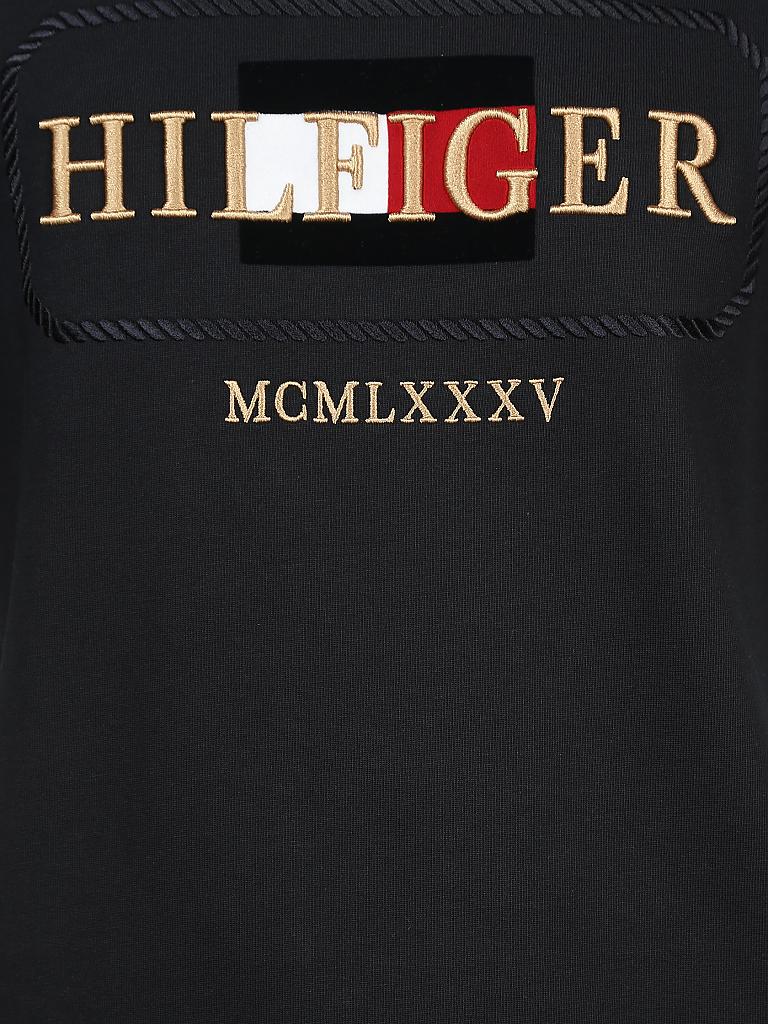 TOMMY HILFIGER | T-Shirt "Rope Frame" | blau