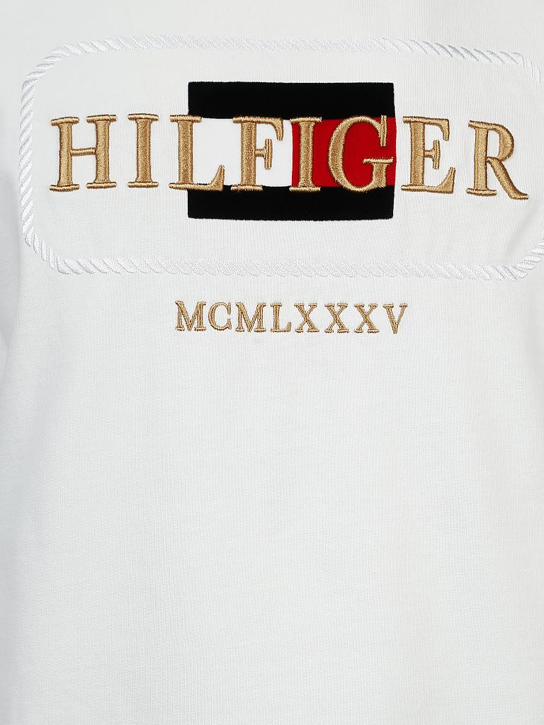 TOMMY HILFIGER | T-Shirt "Rope Frame" | weiß