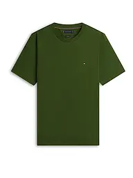 TOMMY HILFIGER | T-Shirt  | Dunkelgrün