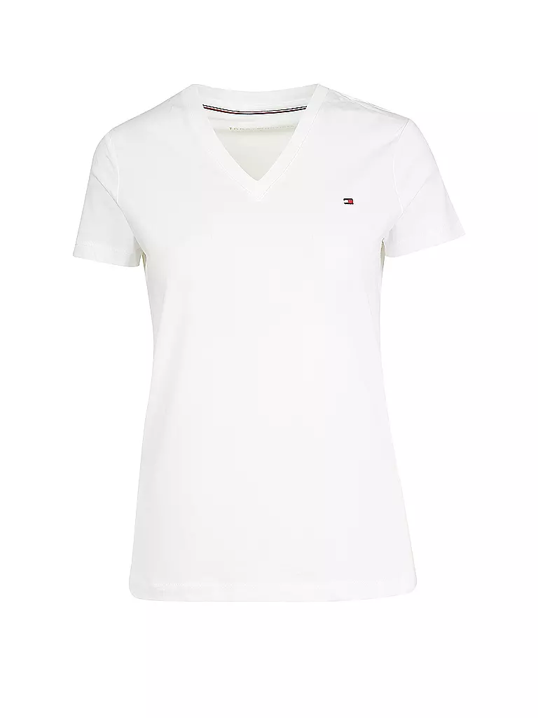 TOMMY HILFIGER | T-Shirt  | weiss