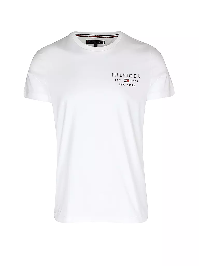 TOMMY HILFIGER | T-Shirt  | weiss