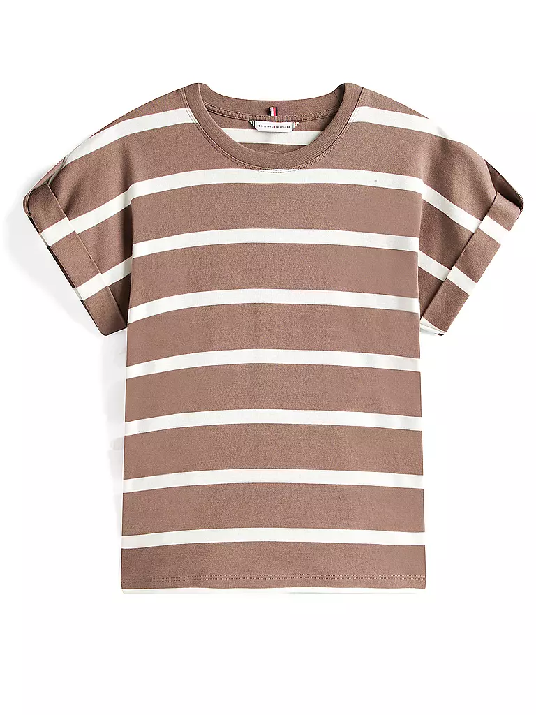 TOMMY HILFIGER | T-Shirt  | braun