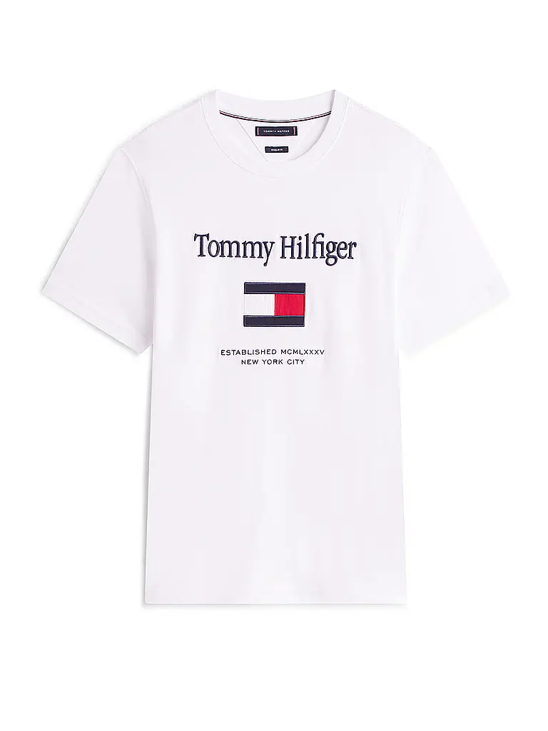 TOMMY HILFIGER | T-Shirt  | Weiss