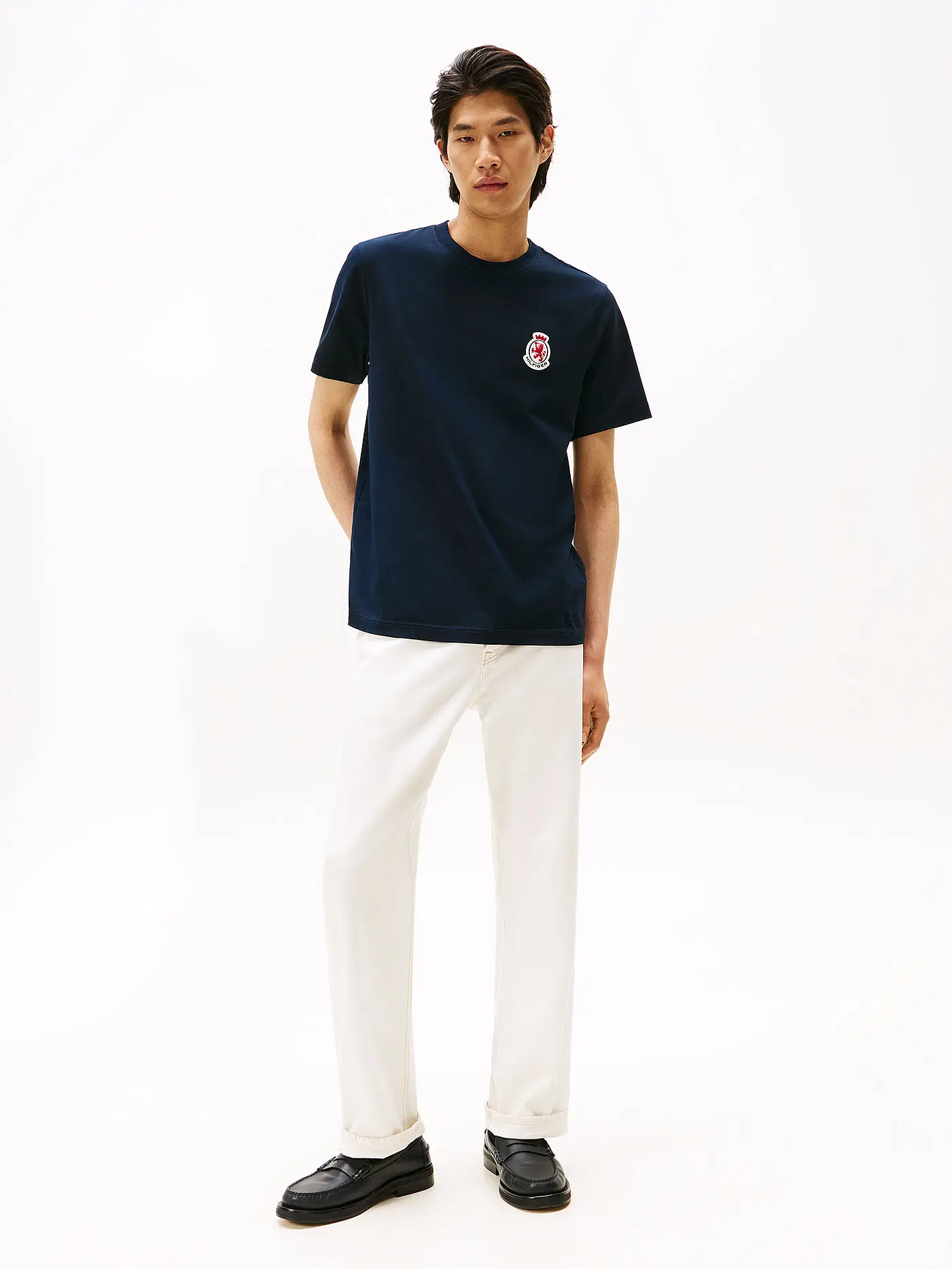 TOMMY HILFIGER | T-Shirt  | blau