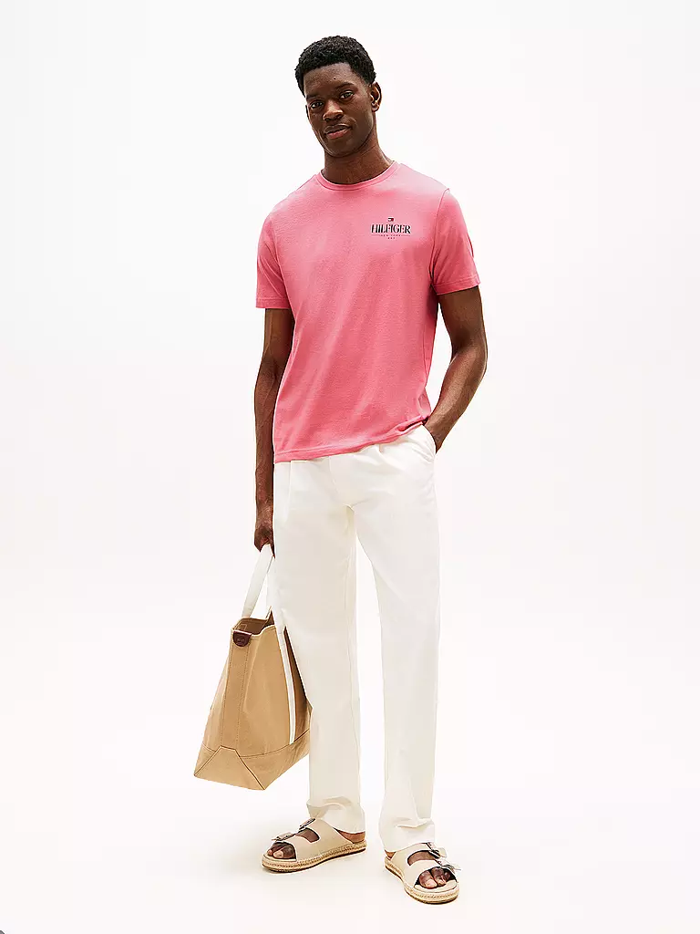 TOMMY HILFIGER | T-Shirt  | rosa