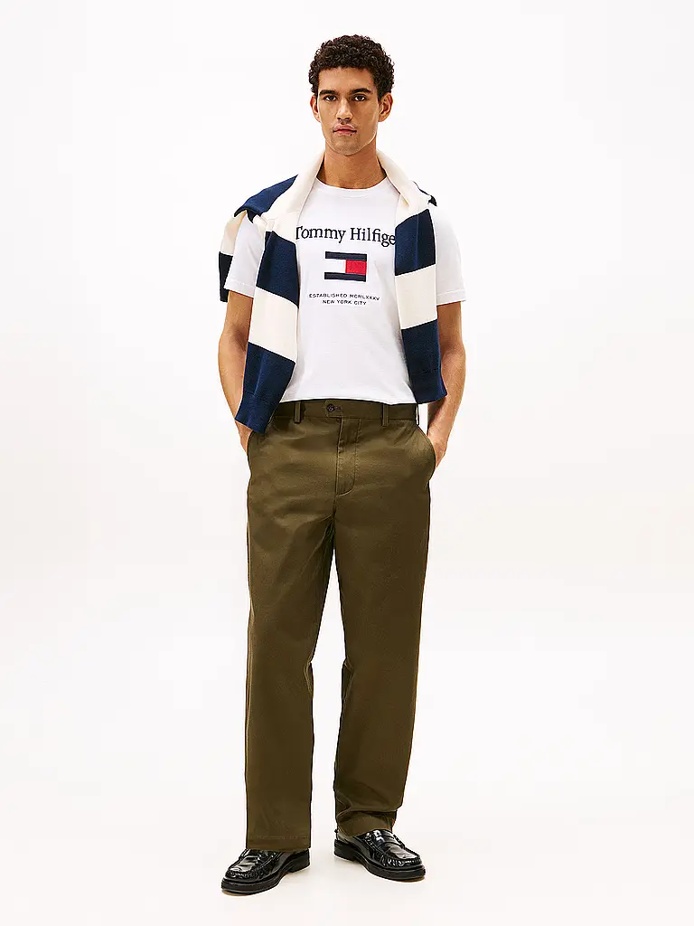 TOMMY HILFIGER | T-Shirt  | Weiss