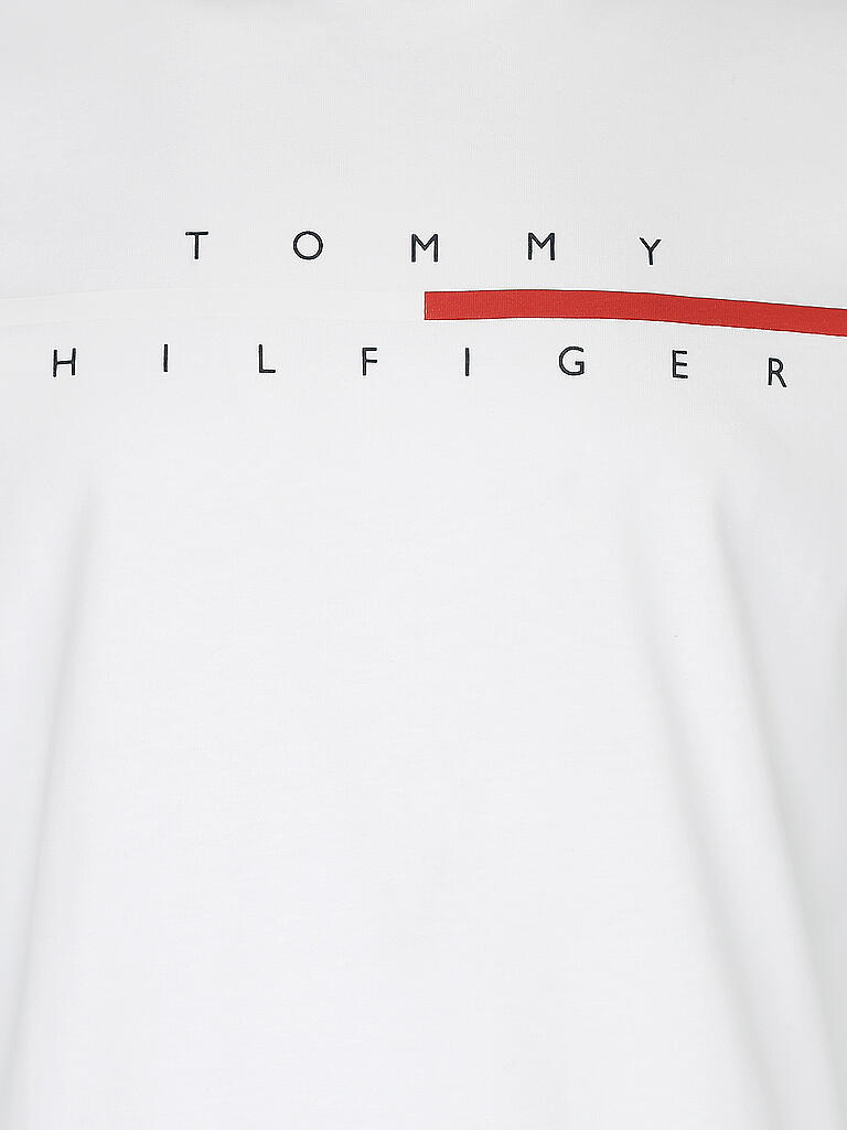 TOMMY HILFIGER | T-Shirt  | weiß