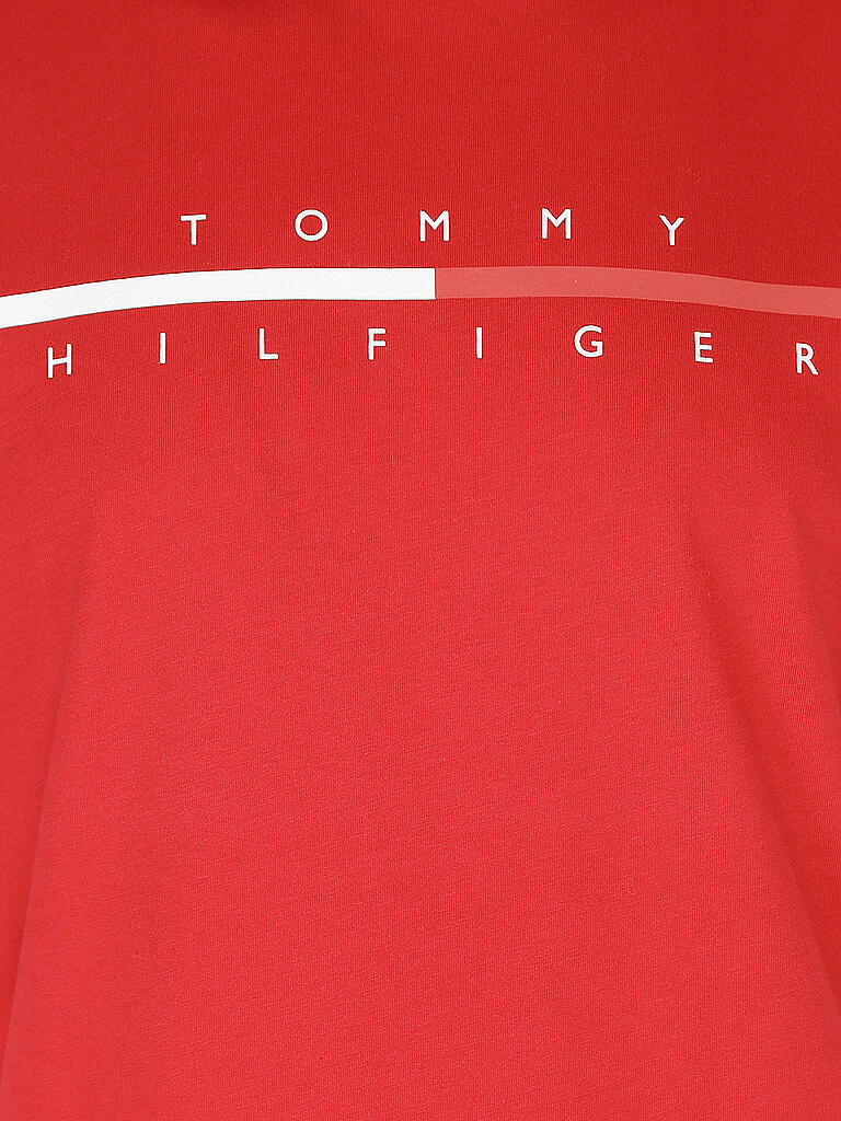 TOMMY HILFIGER | T-Shirt  | rot