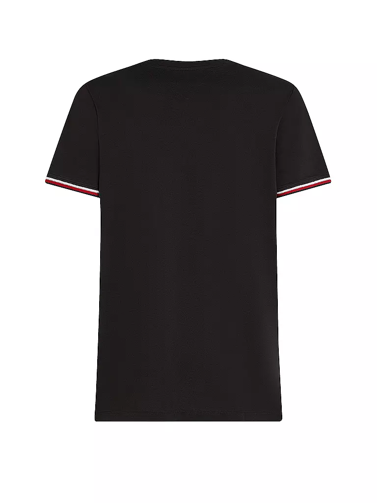 TOMMY HILFIGER | T-Shirt  | schwarz