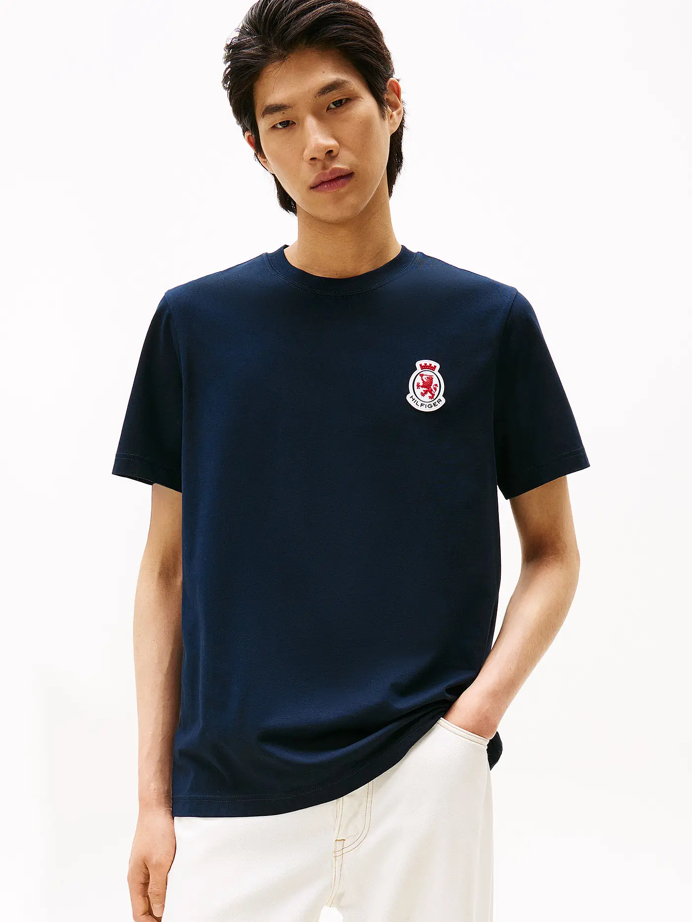TOMMY HILFIGER | T-Shirt  | blau