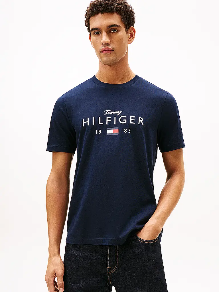 TOMMY HILFIGER | T-Shirt  | Blau