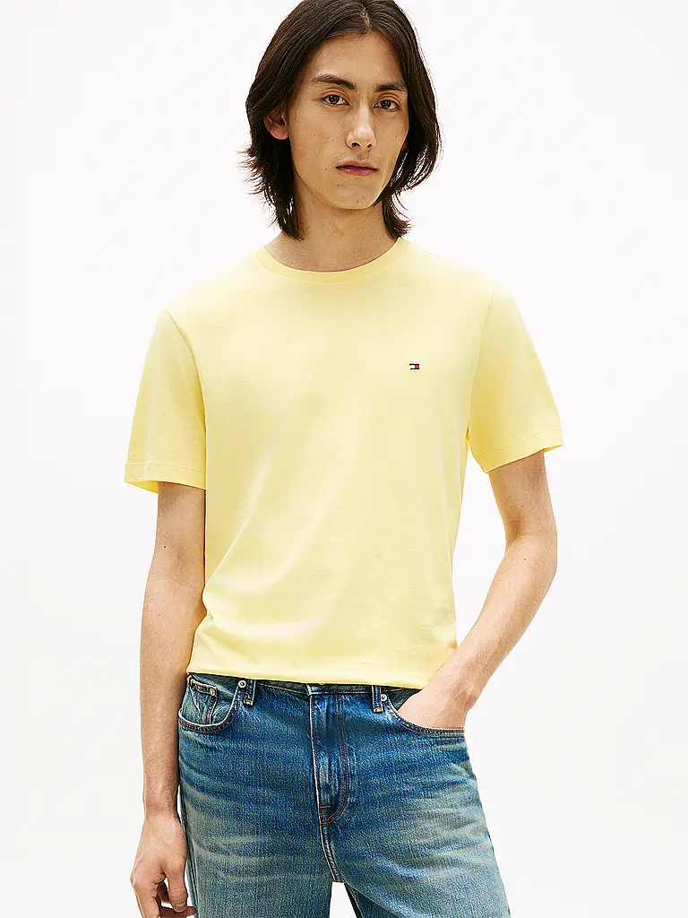 TOMMY HILFIGER | T-Shirt  | Gelb