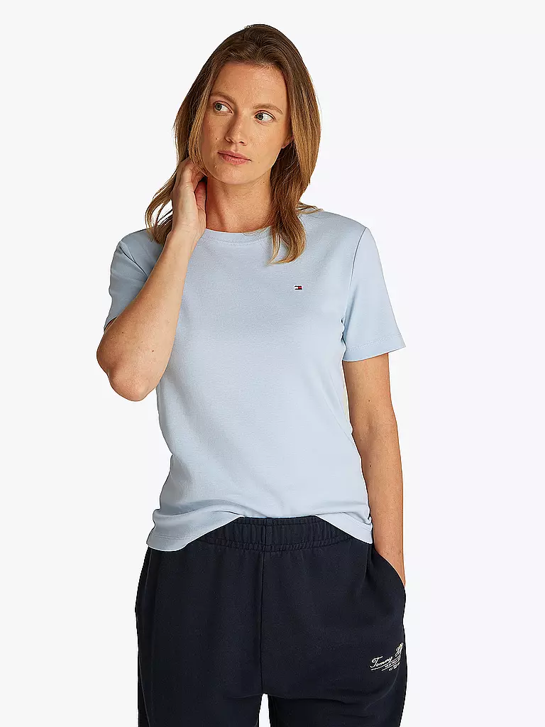 TOMMY HILFIGER | T-Shirt  | hellblau