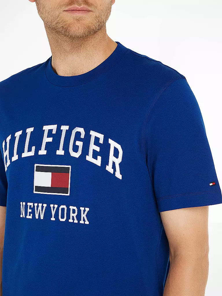 TOMMY HILFIGER | T-Shirt  | blau