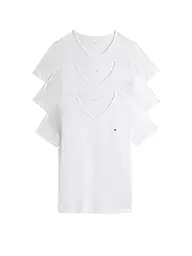 TOMMY HILFIGER | T-Shirt 3er Pkg.  | weiss