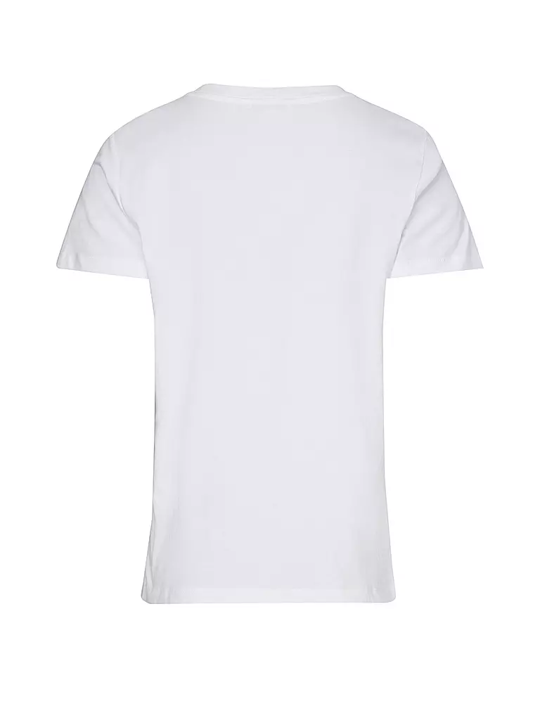 TOMMY HILFIGER | T-Shirt Regular Fit  | weiss