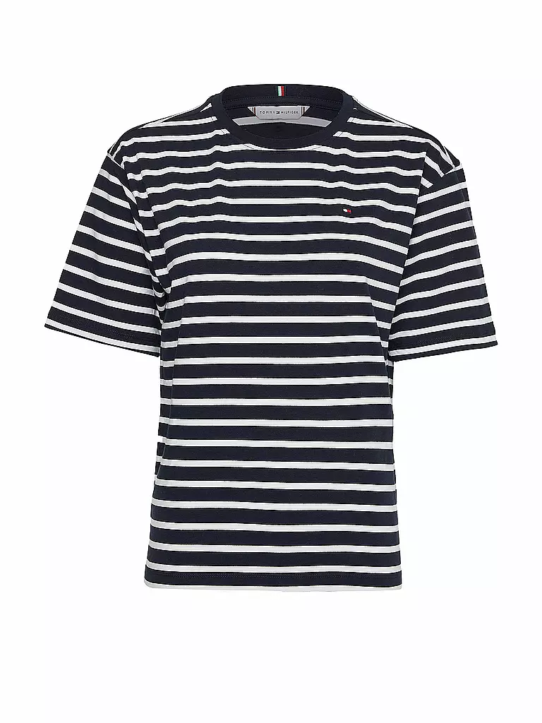 TOMMY HILFIGER | T-Shirt Relaxed Fit | blau