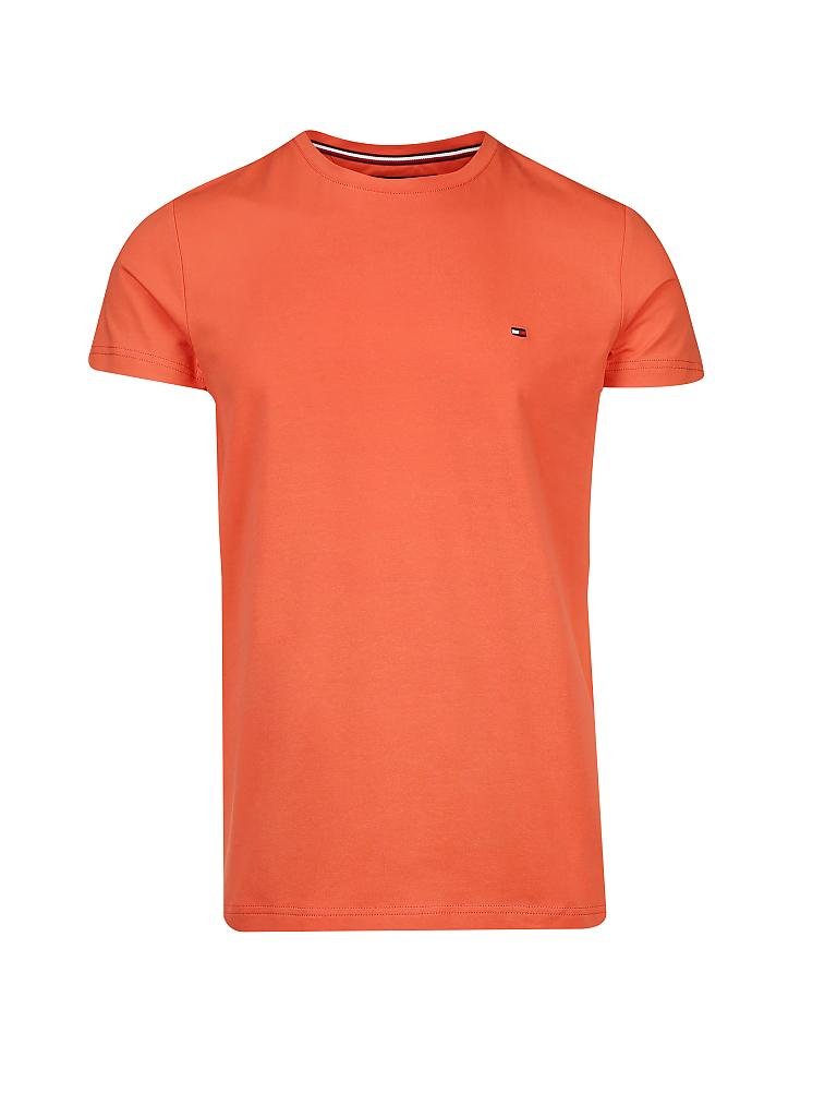 TOMMY HILFIGER TShirt Slim Fit rot