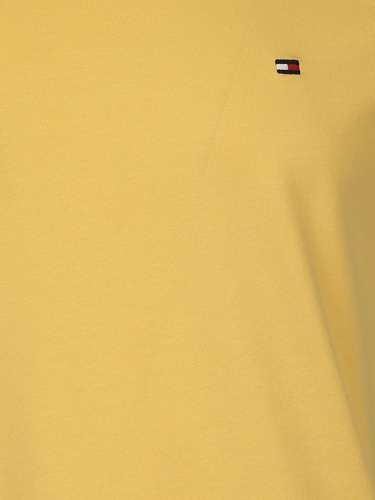 TOMMY HILFIGER | T-Shirt Slim Fit | gelb
