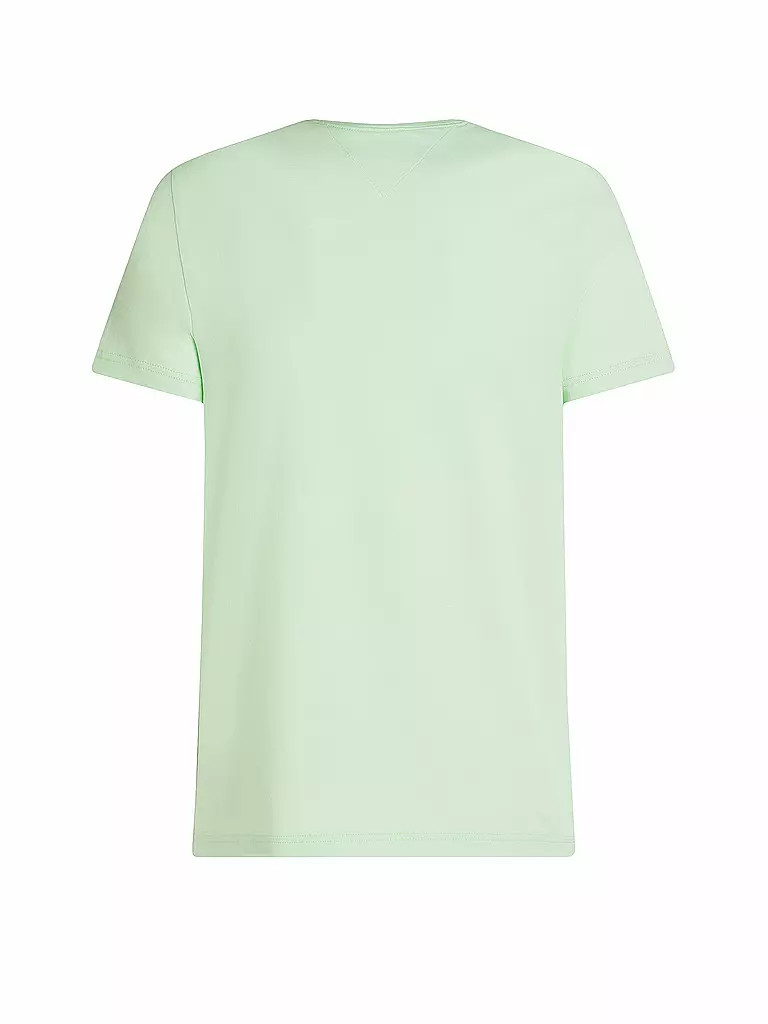 TOMMY HILFIGER | T-Shirt Slim Fit | grün