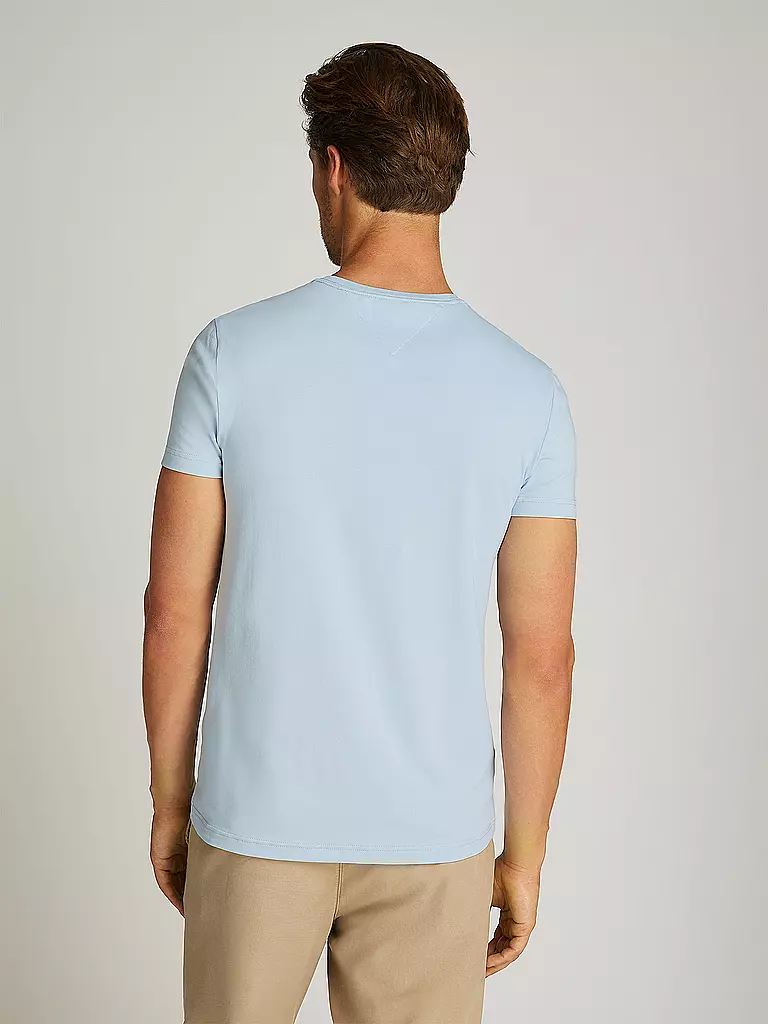 TOMMY HILFIGER | T-Shirt Slim Fit | grün