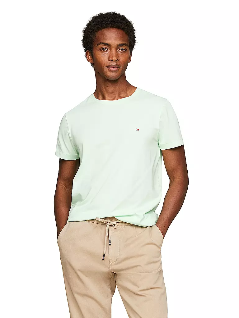 TOMMY HILFIGER | T-Shirt Slim Fit | mint