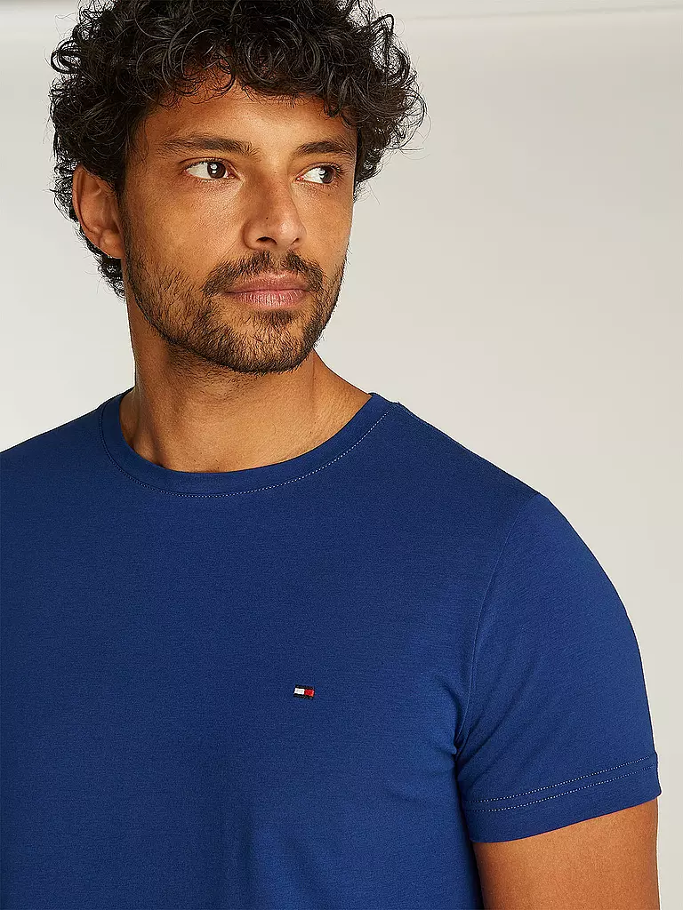 TOMMY HILFIGER | T-Shirt Slim Fit | grün