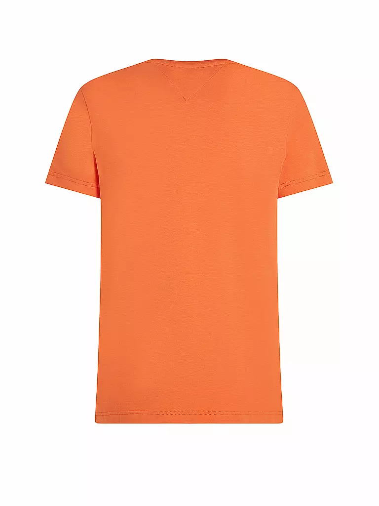 TOMMY HILFIGER | T-Shirt Slim Fit | grün
