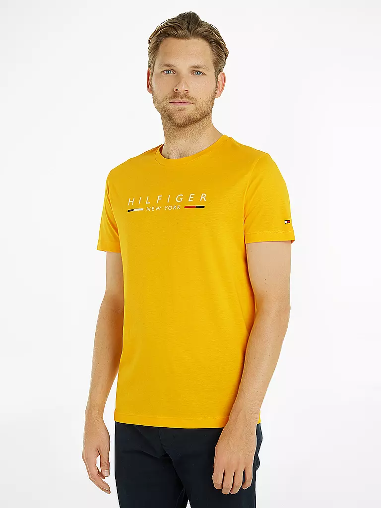 TOMMY HILFIGER | T-Shirt | gelb