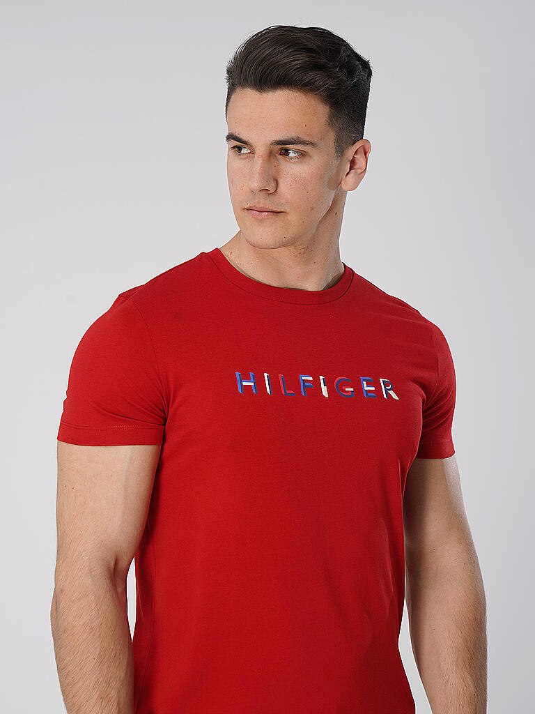TOMMY HILFIGER TShirt rot