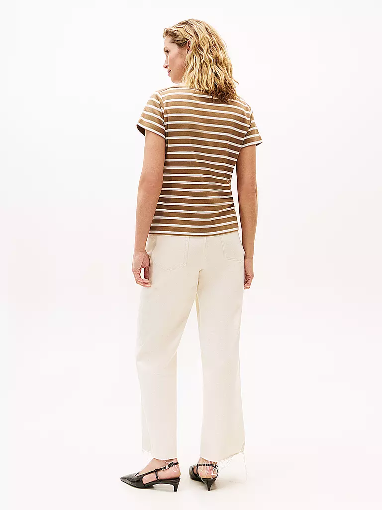 TOMMY HILFIGER | T-Shirt | hellbraun