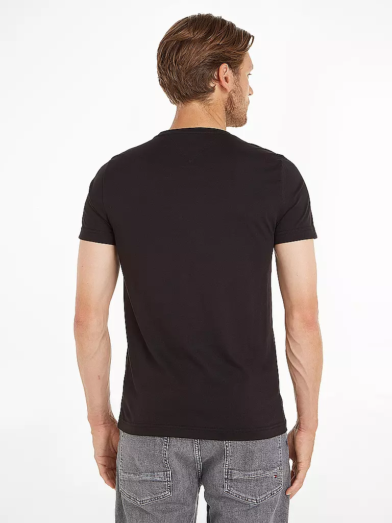 TOMMY HILFIGER | T-Shirt | schwarz