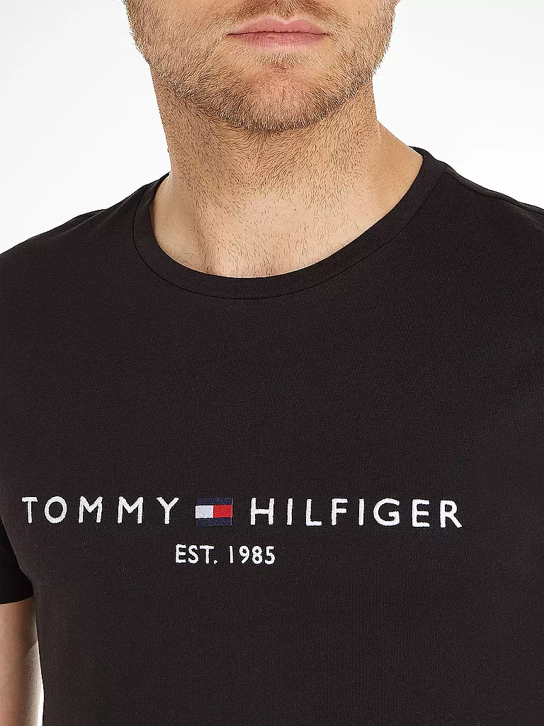 TOMMY HILFIGER | T-Shirt | schwarz