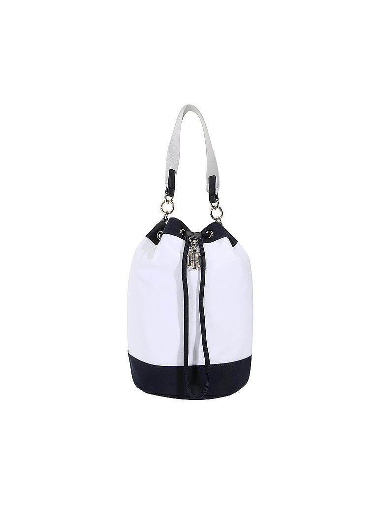 TOMMY HILFIGER | Tasche - Bucket Bag Iconic | weiß
