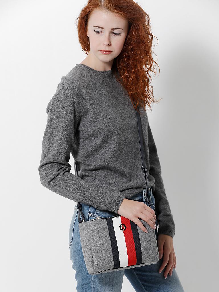 TOMMY HILFIGER | Tasche - Crossbody "Effortless" | grau