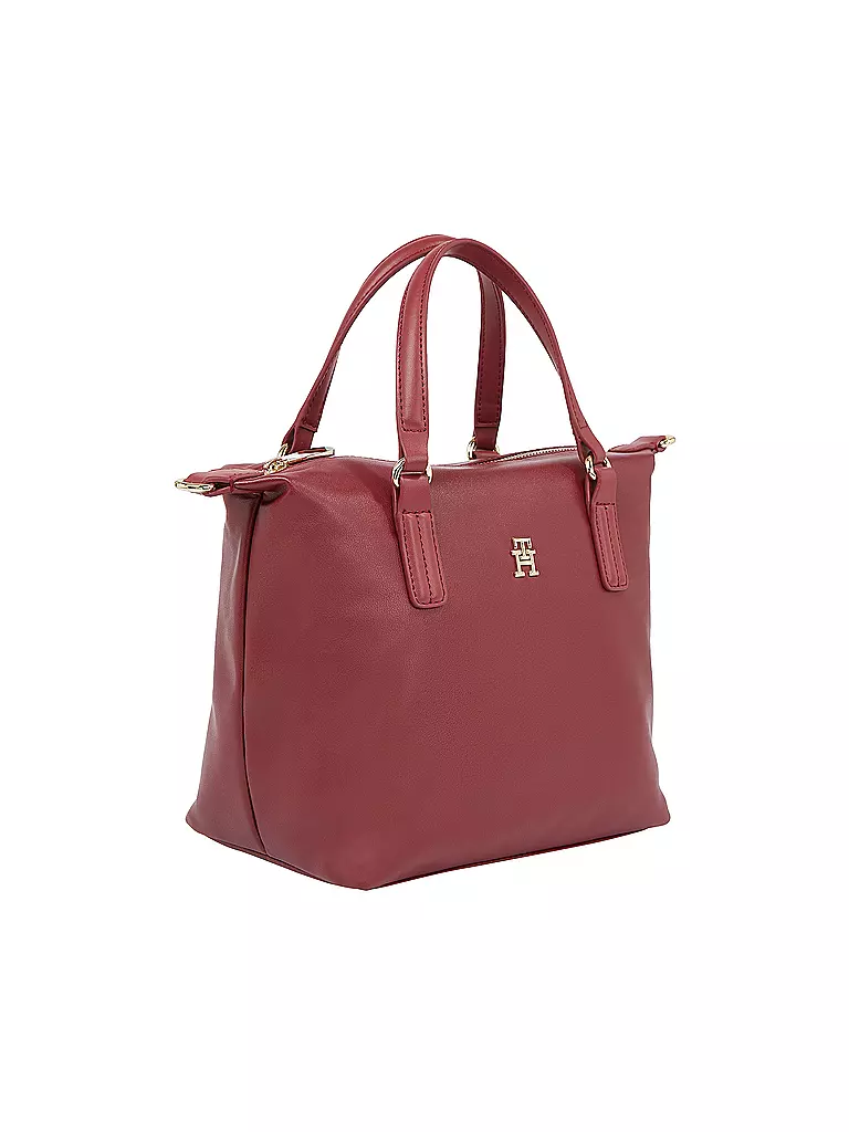 TOMMY HILFIGER | Tasche - Henkeltasche POPPY | dunkelrot