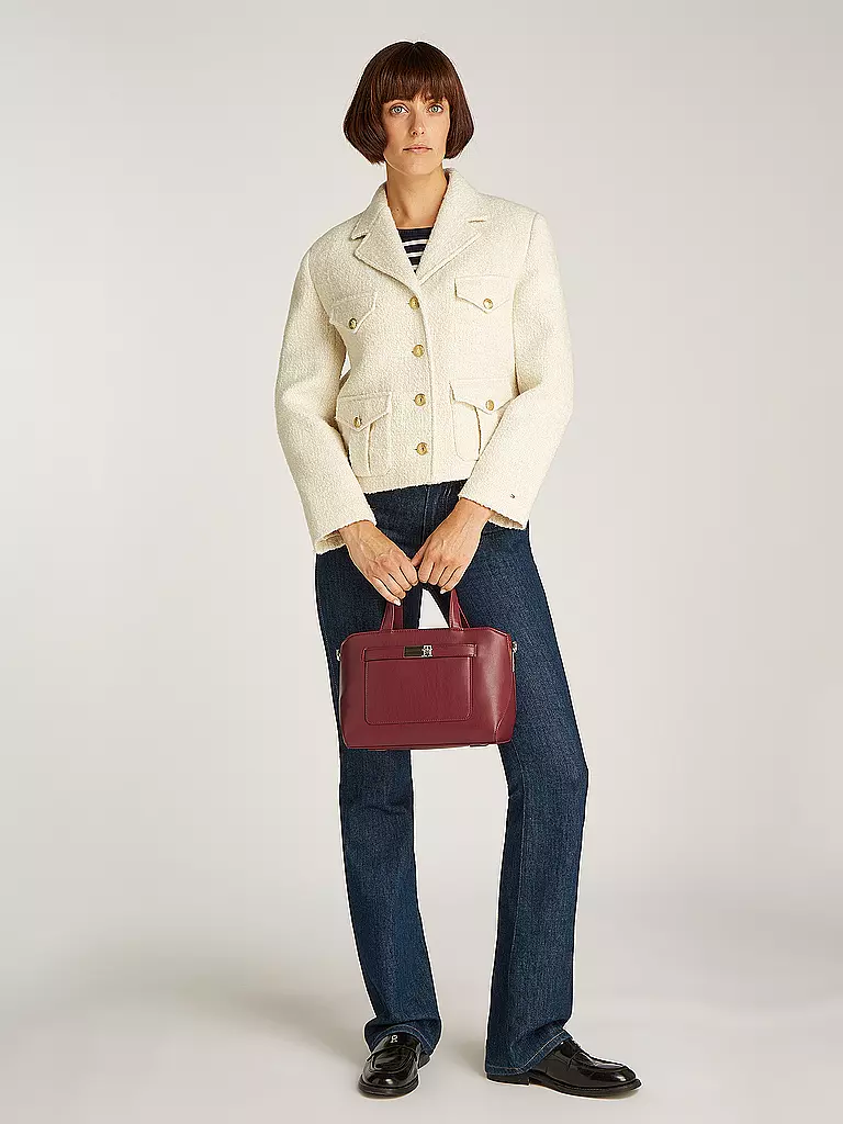 TOMMY HILFIGER | Tasche - Henkeltasche TH HERITAGE | rot
