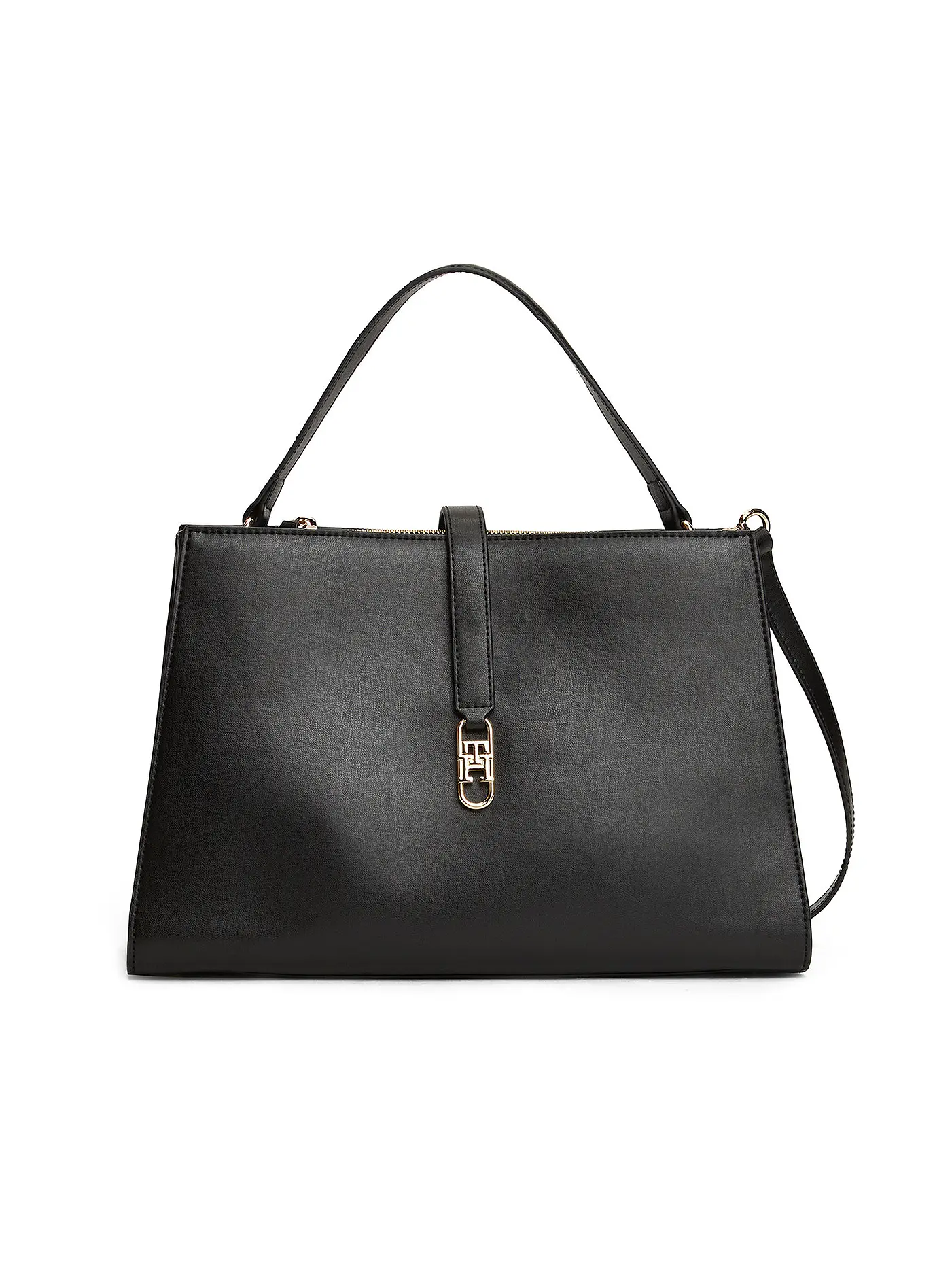 TOMMY HILFIGER | Tasche - Henkeltasche TH LIBRE Medium | schwarz
