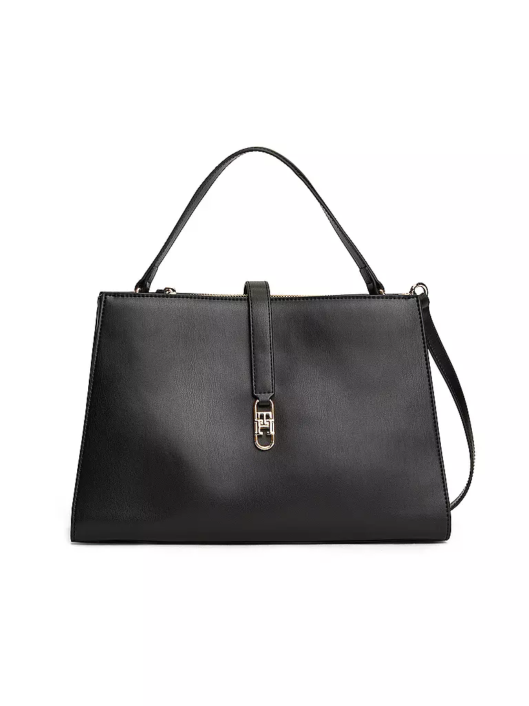 TOMMY HILFIGER | Tasche - Henkeltasche TH LIBRE Medium | schwarz