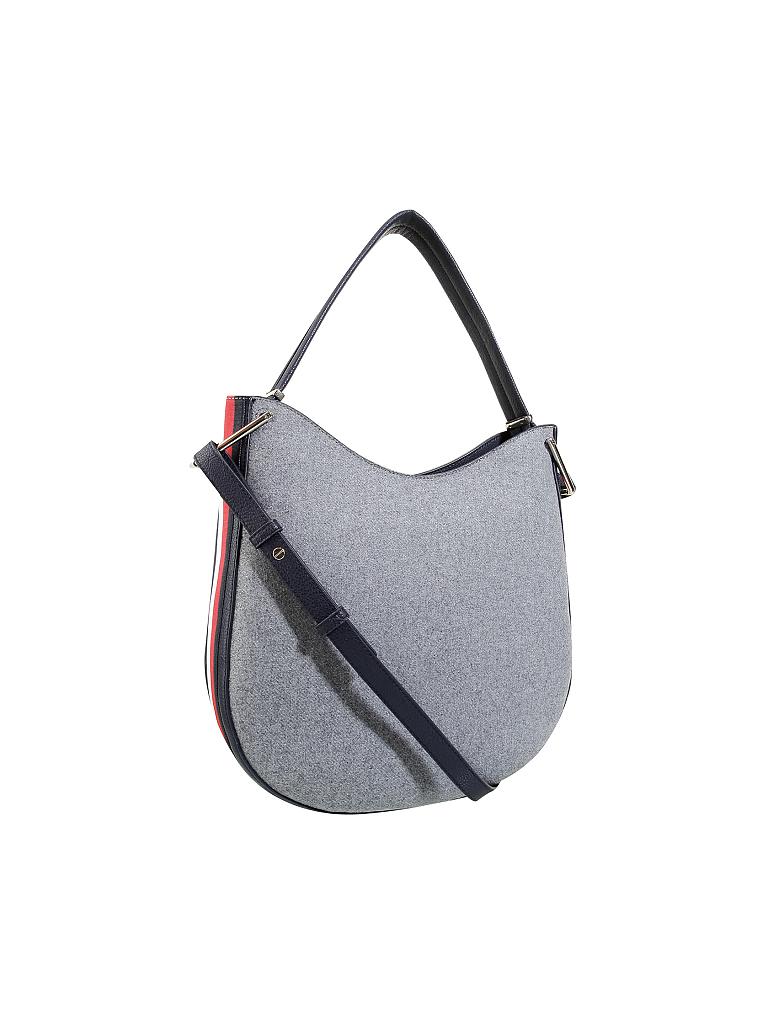 TOMMY HILFIGER | Tasche - Hobo "TH Core" | grau