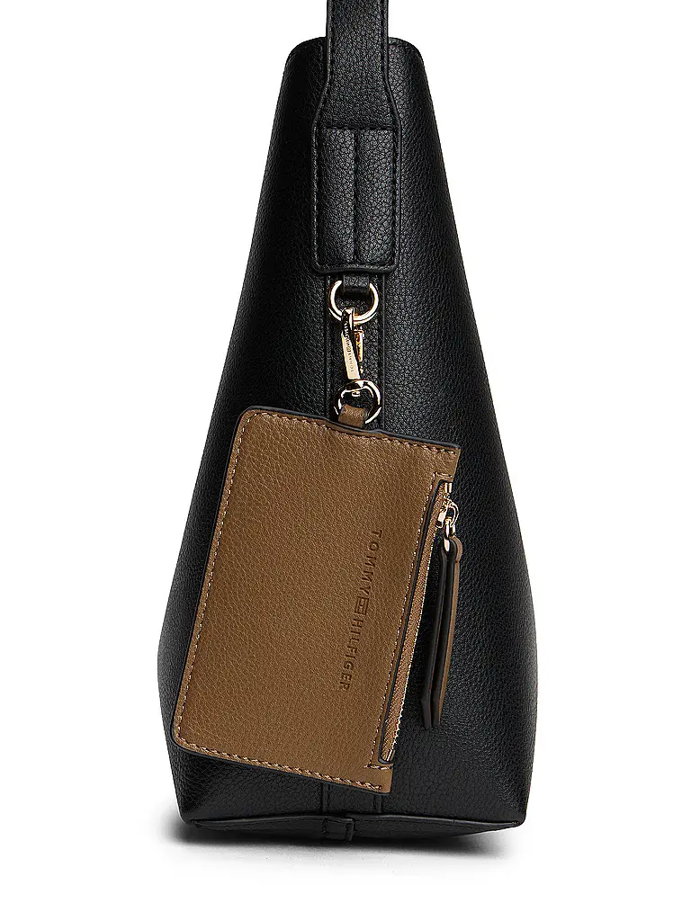 TOMMY HILFIGER | Tasche - Hobo Bag TH ICON | Schwarz