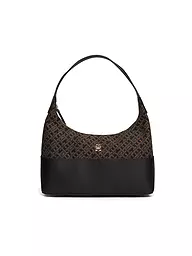 TOMMY HILFIGER | Tasche - Hobo Bag TH JACQUARD | schwarz