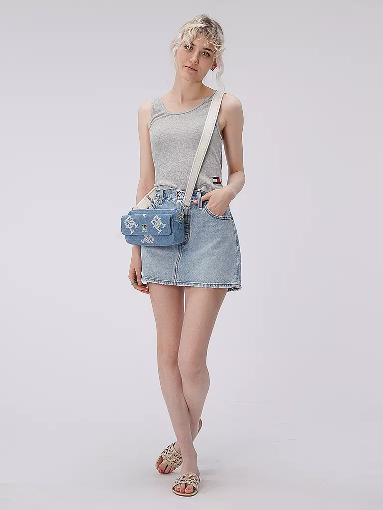 TOMMY HILFIGER | Tasche - Mini Bag ICONIC | hellblau