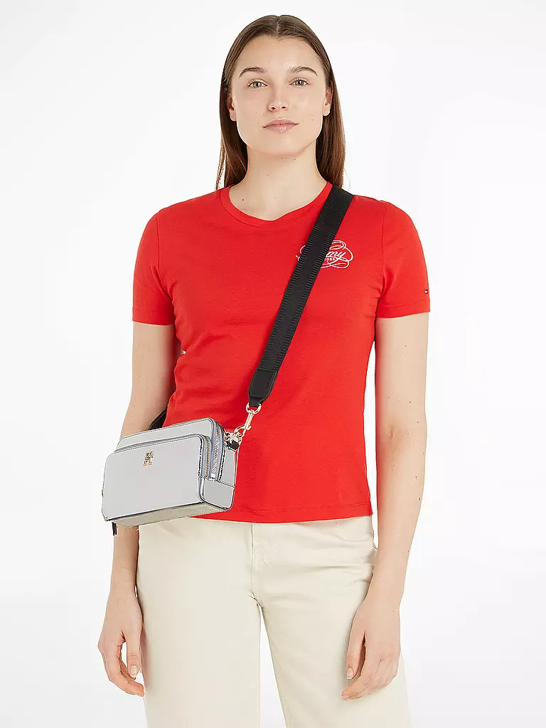 TOMMY HILFIGER | Tasche - Mini Bag ICONIC | silber
