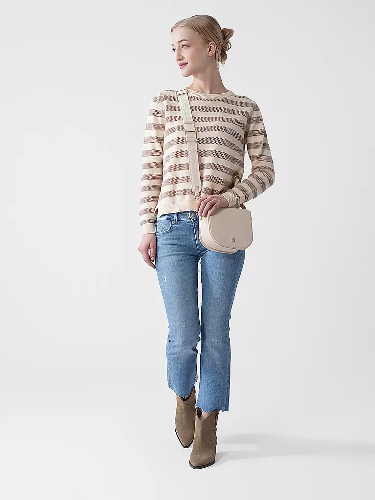 TOMMY HILFIGER | Tasche - Mini Bag TH LOGOTAPE | weiss