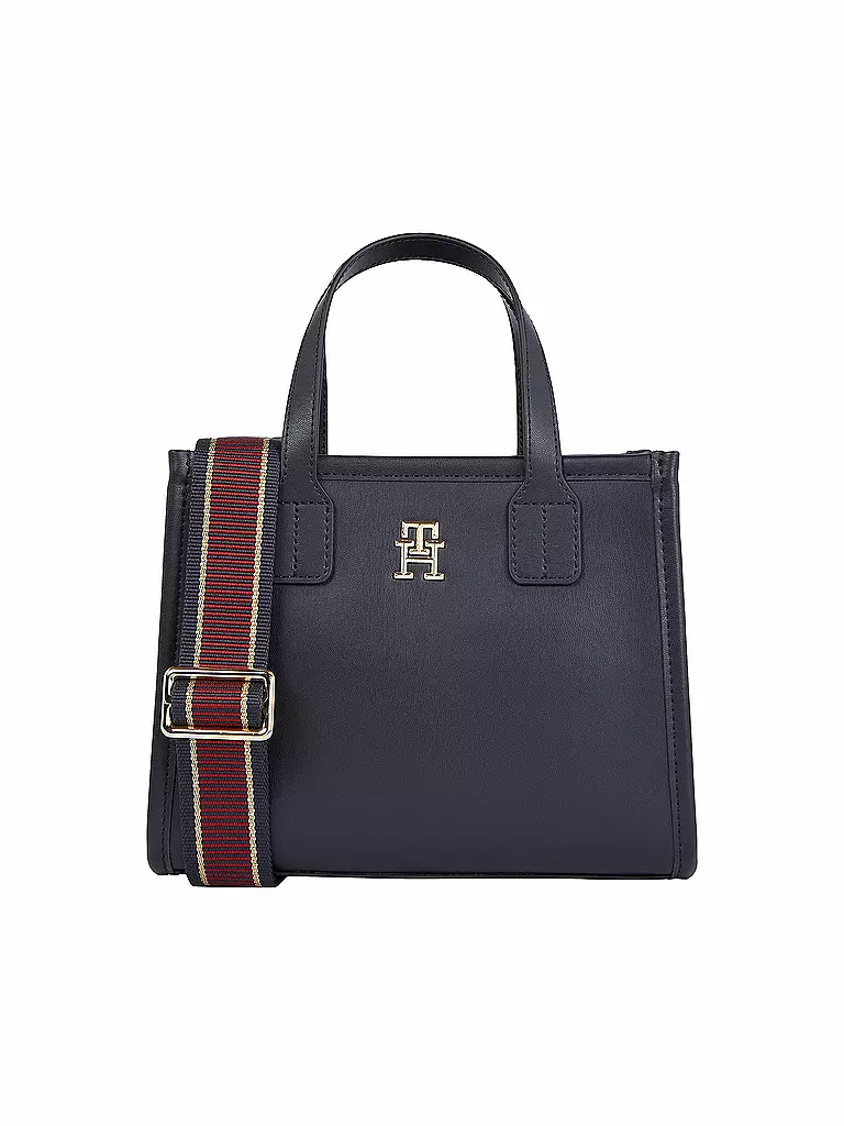 TOMMY HILFIGER | Tasche - Mini Tote Bag THE CITY SUMMER | dunkelblau